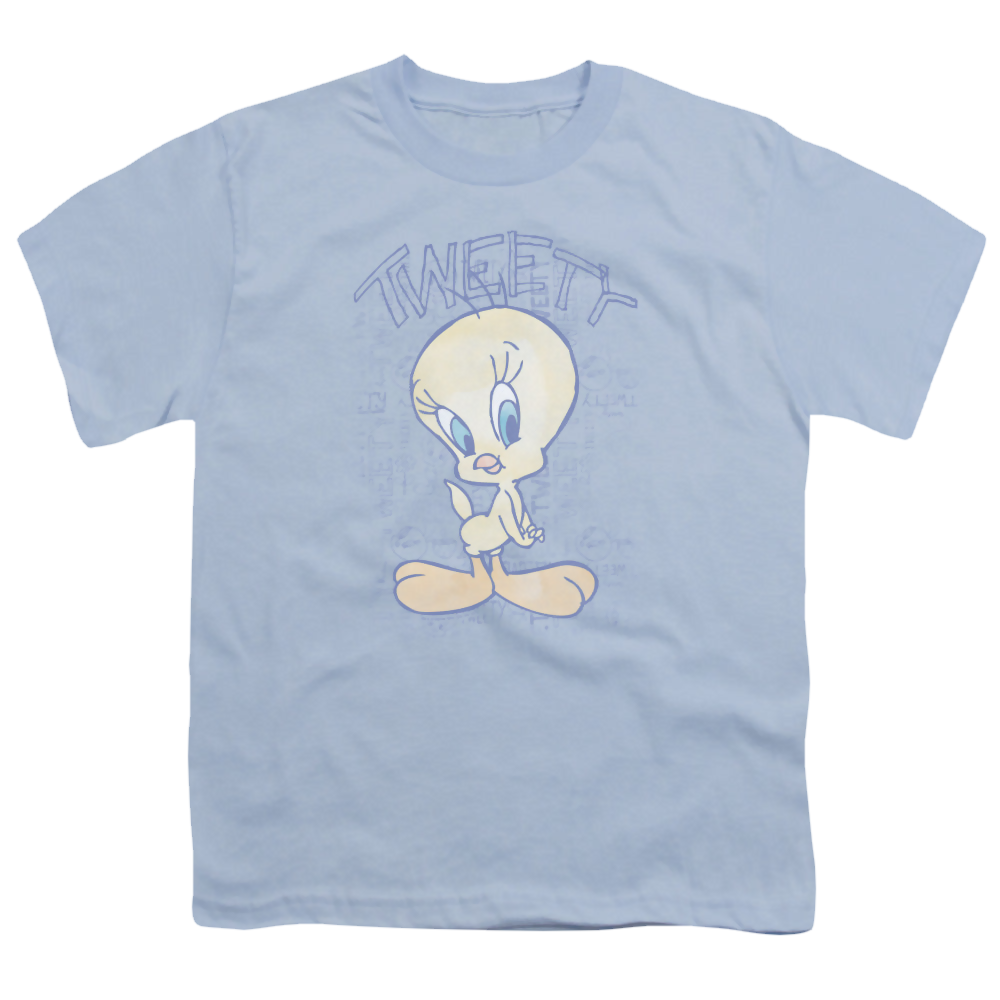 Looney Tunes Tweety Fade - Youth T-Shirt Youth T-Shirt (Ages 8-12) Looney Tunes   