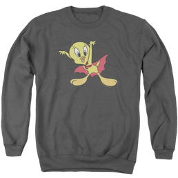 Looney Tunes Vampire Tweety Men's Crewneck Sweatshirt Men's Crewneck Sweatshirt Looney Tunes   