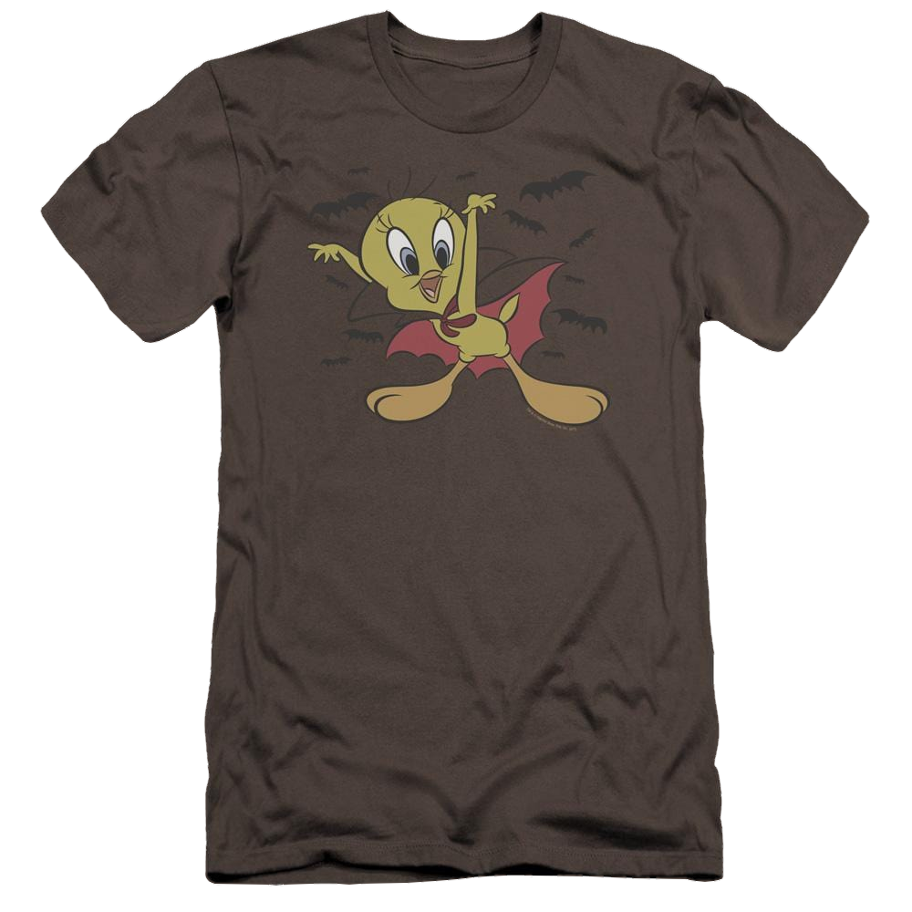 Looney Tunes Vampire Tweety Men's Premium Slim Fit T-Shirt Men's Premium Slim Fit T-Shirt Looney Tunes   