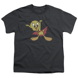 Looney Tunes Vampire Tweety - Youth T-Shirt Youth T-Shirt (Ages 8-12) Looney Tunes   