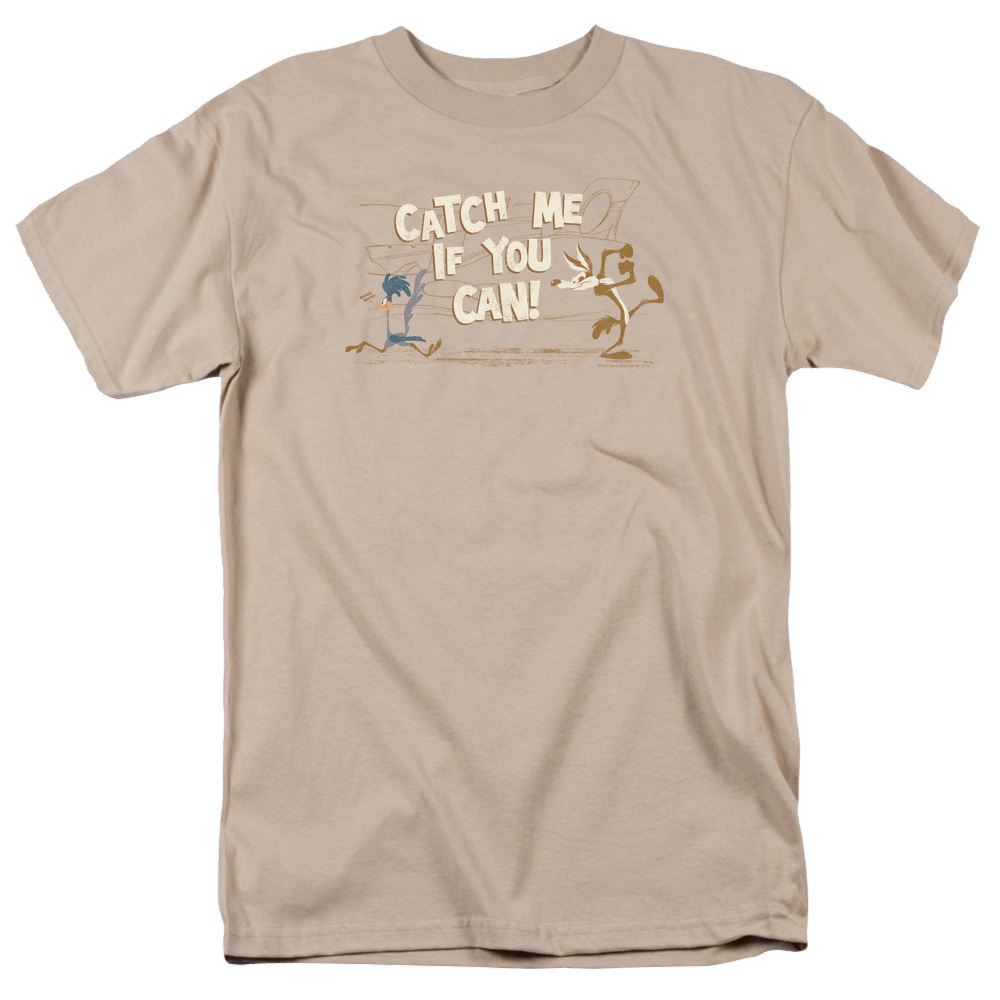 Looney Tunes Catch Me - Men's Regular Fit T-Shirt Men's Regular Fit T-Shirt Looney Tunes   