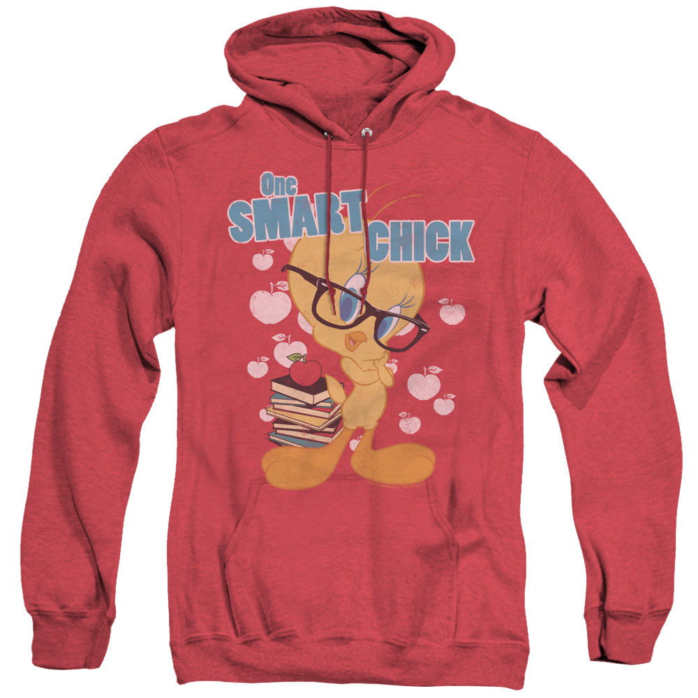 Looney Tunes One Smart Chick - Heather Pullover Hoodie Heather Pullover Hoodie Looney Tunes   