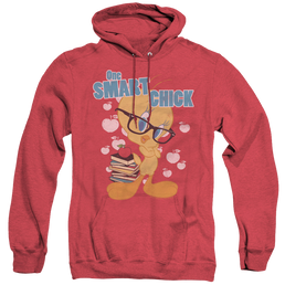 Looney Tunes One Smart Chick - Heather Pullover Hoodie Heather Pullover Hoodie Looney Tunes   