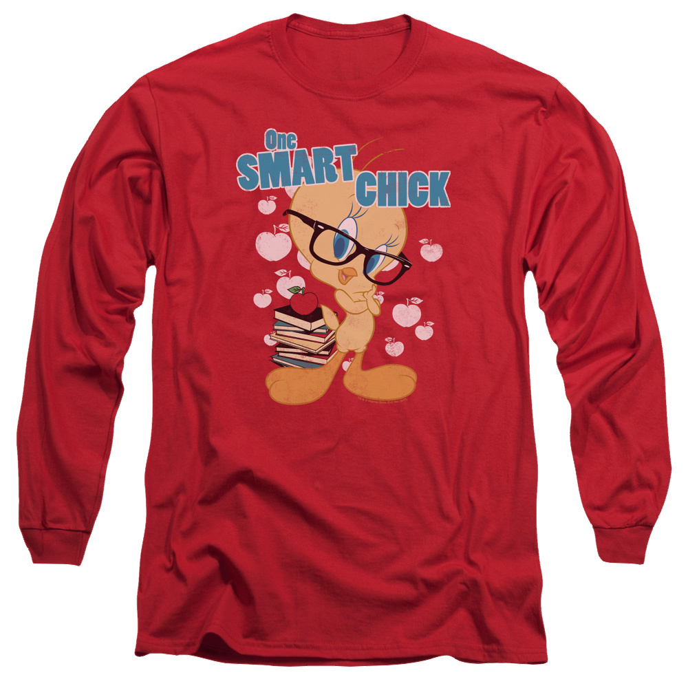 Looney Tunes One Smart Chick Men's Long Sleeve T-Shirt Men's Long Sleeve T-Shirt Looney Tunes   