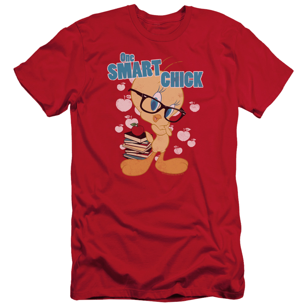 Looney Tunes One Smart Chick Men's Slim Fit T-Shirt Men's Slim Fit T-Shirt Looney Tunes   