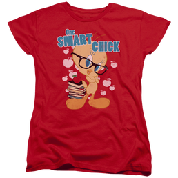 Looney Tunes One Smart Chick Women's T-Shirt Women's T-Shirt Looney Tunes   