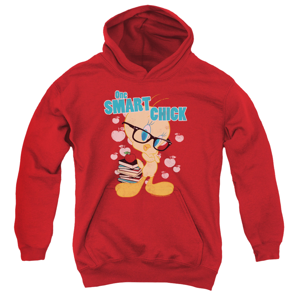 Looney Tunes One Smart Chick - Youth Hoodie Youth Hoodie (Ages 8-12) Looney Tunes   