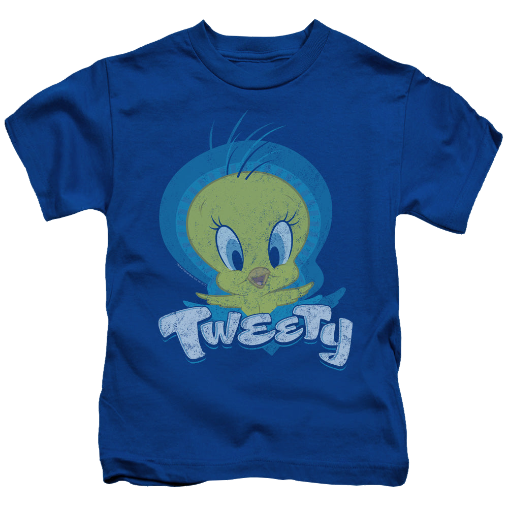 Looney Tunes Tweety Swirl - Kid's T-Shirt Kid's T-Shirt (Ages 4-7) Looney Tunes   
