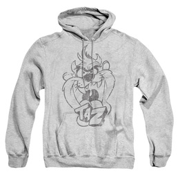 Looney Tunes Faded Taz - Pullover Hoodie Pullover Hoodie Looney Tunes   