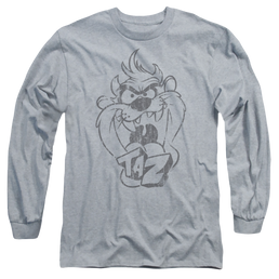 Looney Tunes Faded Taz Men's Long Sleeve T-Shirt Men's Long Sleeve T-Shirt Looney Tunes   