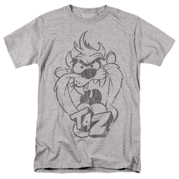 Looney Tunes Faded Taz - Men's Regular Fit T-Shirt Men's Regular Fit T-Shirt Looney Tunes   