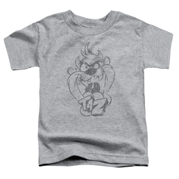 Looney Tunes Faded Taz - Kid's T-Shirt Kid's T-Shirt (Ages 4-7) Looney Tunes   