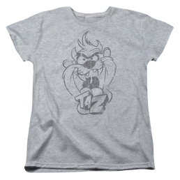 Looney Tunes Faded Taz Women's T-Shirt Women's T-Shirt Looney Tunes   