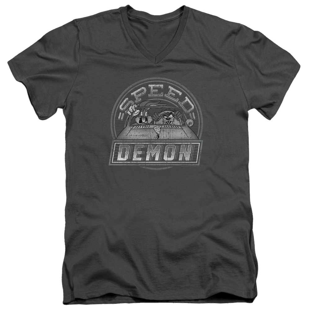 Looney Tunes Speed Demon Men's V-Neck T-Shirt Men's V-Neck T-Shirt Looney Tunes   