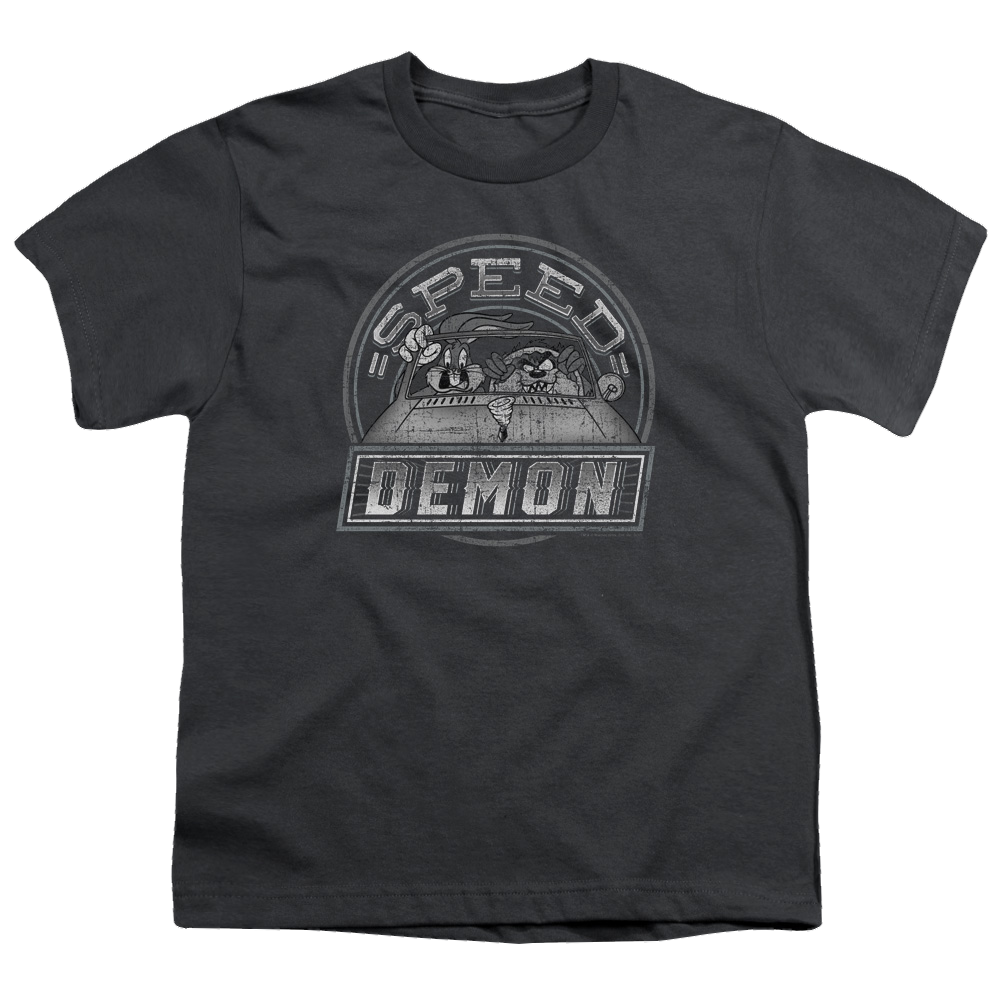 Looney Tunes Speed Demon - Youth T-Shirt Youth T-Shirt (Ages 8-12) Looney Tunes   