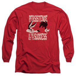 Looney Tunes Persistence Men's Long Sleeve T-Shirt Men's Long Sleeve T-Shirt Looney Tunes   
