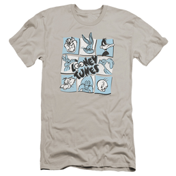 Looney Tunes The Looney Bunch Men's Premium Slim Fit T-Shirt Men's Premium Slim Fit T-Shirt Looney Tunes   