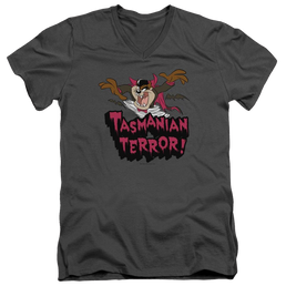Looney Tunes Taz Terror Men's V-Neck T-Shirt Men's V-Neck T-Shirt Looney Tunes   