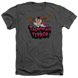 Looney Tunes Taz Terror Men's Heather T-Shirt Men's Heather T-Shirt Looney Tunes   