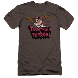 Looney Tunes Taz Terror Men's Premium Slim Fit T-Shirt Men's Premium Slim Fit T-Shirt Looney Tunes   