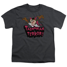 Looney Tunes Taz Terror - Youth T-Shirt Youth T-Shirt (Ages 8-12) Looney Tunes   