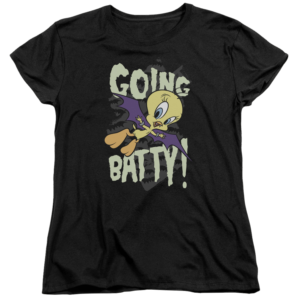 Looney Tunes Going Batty Women's T-Shirt Women's T-Shirt Looney Tunes   