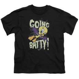 Looney Tunes Going Batty - Youth T-Shirt Youth T-Shirt (Ages 8-12) Looney Tunes   