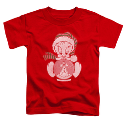 Looney Tunes Tweety Globe - Toddler T-Shirt Toddler T-Shirt Looney Tunes   