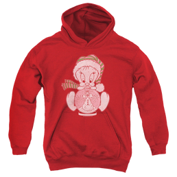 Looney Tunes Tweety Globe - Youth Hoodie Youth Hoodie (Ages 8-12) Looney Tunes   