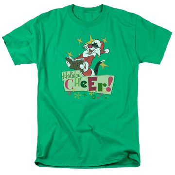 Looney Tunes Cheer Sylvester Men's Regular Fit T-Shirt Men's Regular Fit T-Shirt Looney Tunes   