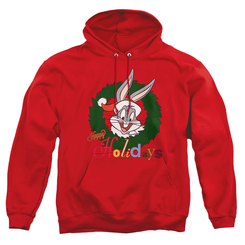 Looney Tunes Holiday Bunny Pullover Hoodie Pullover Hoodie Looney Tunes   