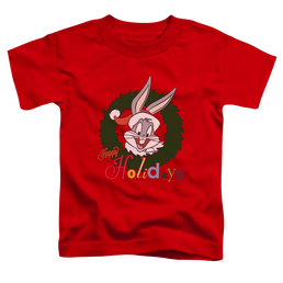 Looney Tunes Holiday Bunny - Toddler T-Shirt Toddler T-Shirt Looney Tunes   