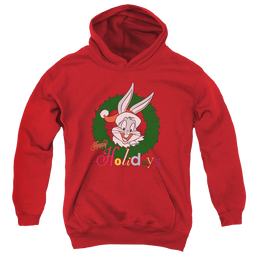 Looney Tunes Holiday Bunny - Youth Hoodie Youth Hoodie (Ages 8-12) Looney Tunes   