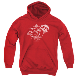Looney Tunes Daffy Holidays - Youth Hoodie Youth Hoodie (Ages 8-12) Looney Tunes   
