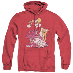 Looney Tunes Lola Present - Heather Pullover Hoodie Heather Pullover Hoodie Looney Tunes   