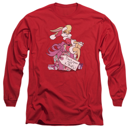 Looney Tunes Lola Present Men's Long Sleeve T-Shirt Men's Long Sleeve T-Shirt Looney Tunes   