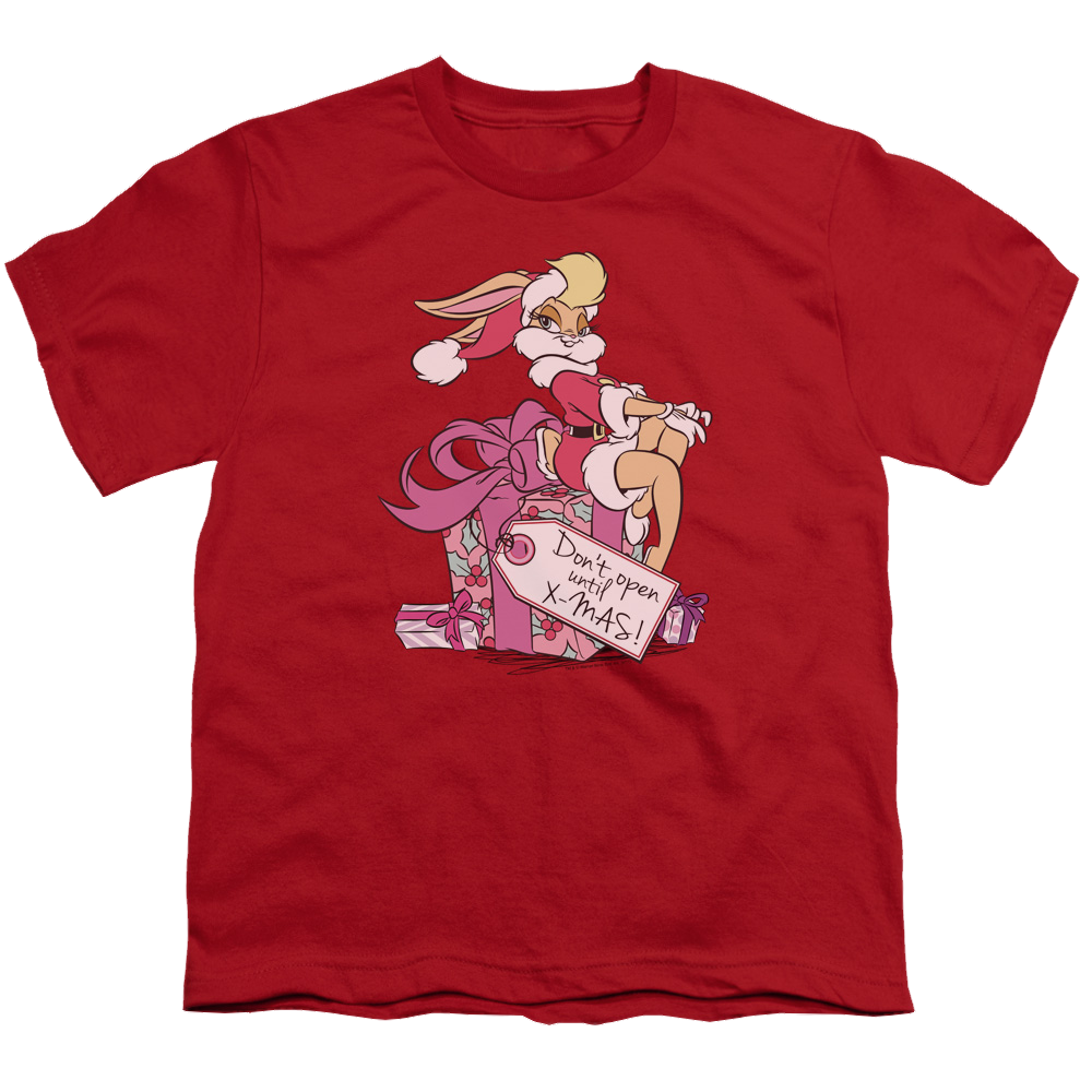 Looney Tunes Lola Present - Youth T-Shirt Youth T-Shirt (Ages 8-12) Looney Tunes   