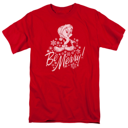 Looney Tunes Merry Tweety Men's Regular Fit T-Shirt Men's Regular Fit T-Shirt Looney Tunes   