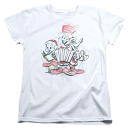 Looney Tunes Holiday Sketch Women's T-Shirt Women's T-Shirt Looney Tunes   
