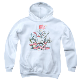 Looney Tunes Holiday Sketch - Youth Hoodie Youth Hoodie (Ages 8-12) Looney Tunes   