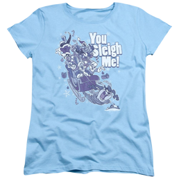 Looney Tunes You Sleigh Me Women's T-Shirt Women's T-Shirt Looney Tunes   