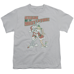 Looney Tunes Mistletoe - Youth T-Shirt Youth T-Shirt (Ages 8-12) Looney Tunes   