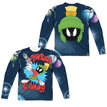 Looney Tunes Disintergrate men's all-over print long sleeve