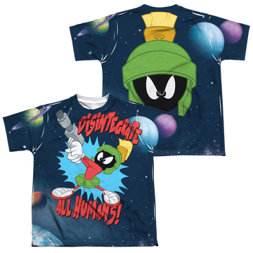 Looney Tunes Disintergrate youth all-over print t-shirt for ages 8 to 12