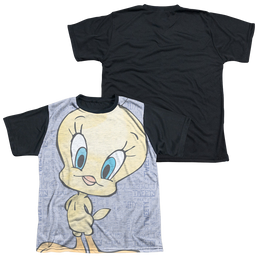 Looney Tunes Tweety Girl - Youth Black Back T-Shirt Youth Black Back T-Shirt (Ages 8-12) Looney Tunes   