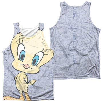 Looney Tunes Tweety Girl men's all-over print tank