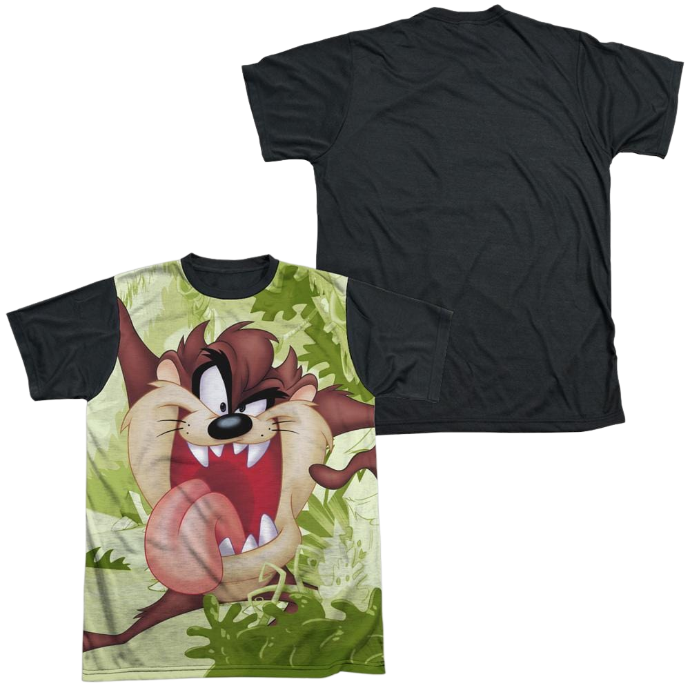 Looney Tunes Taz Men's Black Back T-Shirt Men's Black Back T-Shirt Looney Tunes   
