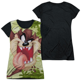Looney Tunes Taz Juniors Black Back T-Shirt Juniors Black Back T-Shirt Looney Tunes   