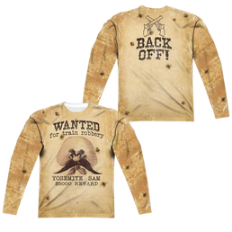 Looney Tunes Wanted Men's All-Over Print T-Shirt Men's All-Over Print Long Sleeve Looney Tunes   
