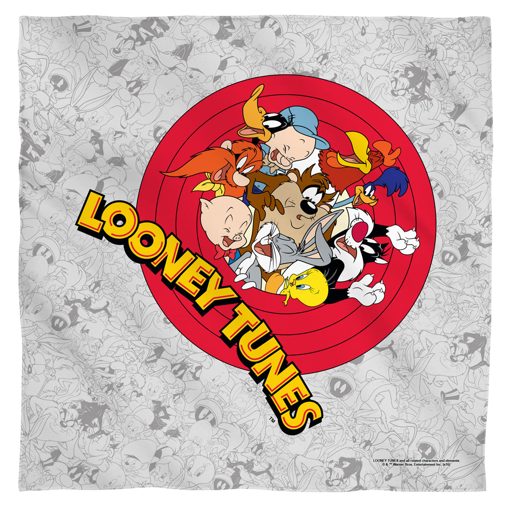 Looney Tunes Group Burst - Bandana Bandanas Looney Tunes   